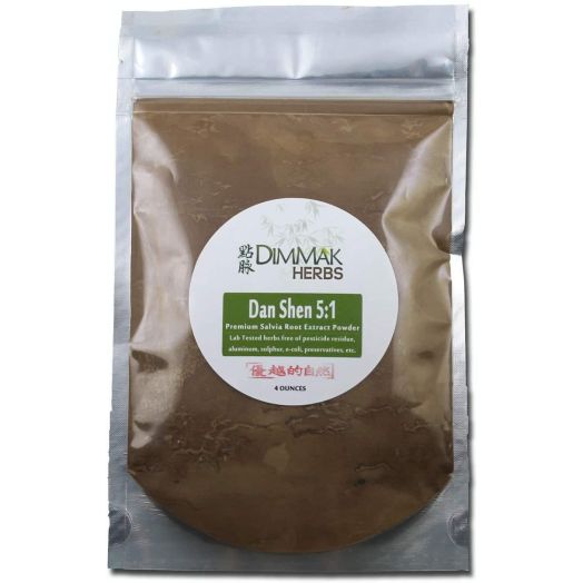 Dan Shen 5:1 Extract Powder 4oz | Salvia Root (Red Sage) Lab Tested 5:1 Concentrated Powder 112g