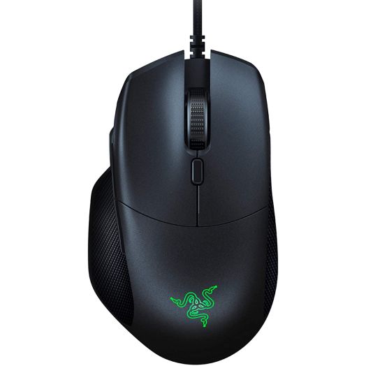 Razer Basilisk Essential Gaming Mouse: 6400 DPI Optical Sensor - Chroma RGB Lighting - 7 Programmable Buttons - Mechanical Switches - Classic Black