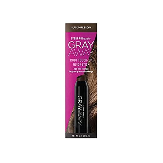 Everpro Gray Away Root Touchup Quick Stick Blk/dk Brwn 0.10oz, 0.10 Oz