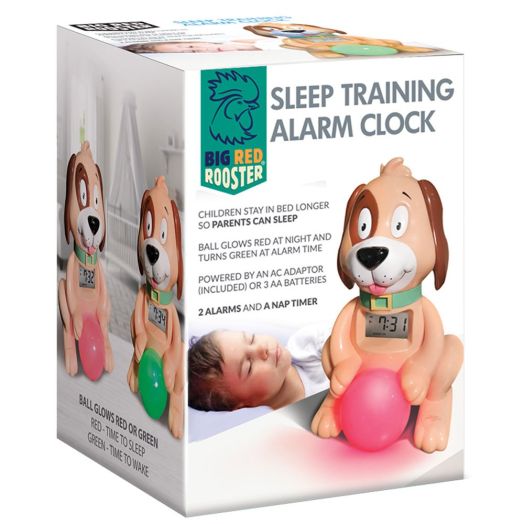 Big Red Rooster BRRC105 Sleep Training Alarm Clock for Kids | Plug in Kids Alarm Clock | Toddler Clock | Boy Or Girls Alarm Clock | Childrens Alarm Clock | Time to Wake Clock