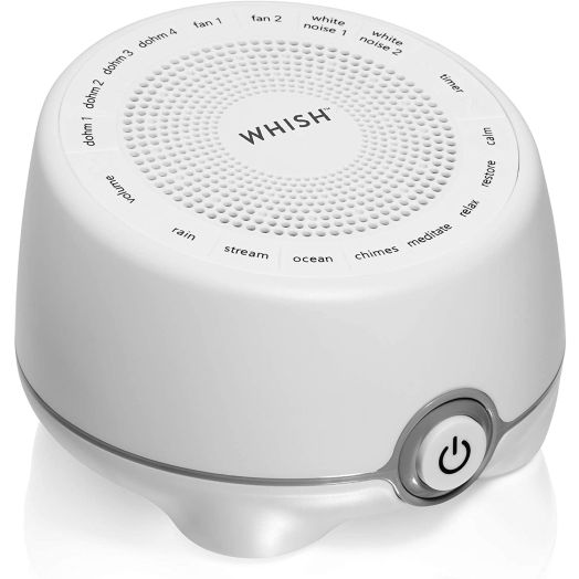Yogasleep Whish White Noise Sound Machine | 16 Natural Nature and Soothing Sounds with Volume Control | Travel, Office Privacy, Sleep Therapy, Concentration | For Adults and Baby