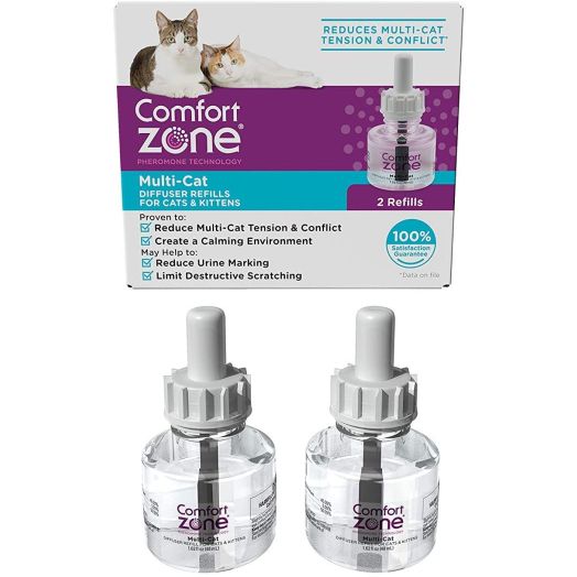 Comfort Zone Basic Multicat Refill for Cat Calming