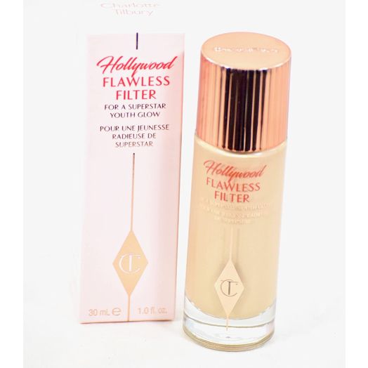 Charlotte Tilbury Hollywood Flawless Filter Face Foundation Primer and Highlight - 1 oz Full Size (Shade 1)