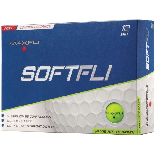 Maxfli SoftFli Matte Golf Balls