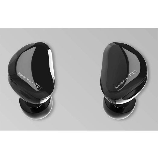 iBasso IT01 Dynamic Driver Audiophile in-Ear Monitors/Earbuds (Black)