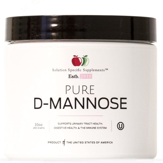 Pure D-Mannose Powder Supplement - Bulk D-Mannose 10oz (283 g) 120 Servings for UTI, Bladder, Urinary Tract Health