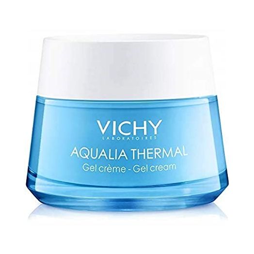 Vichy Aqualia Thermal Mineral Water Gel Moisturizer for Face with 97% Natural Origin Hyaluronic Acid, Dermatologist Recommended for 48-hr Hydration, Mineral Oil and Paraben-Free, 1.69 Fl. Oz