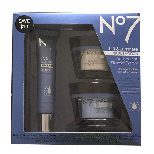 No7 Lift and Luminate Triple Action Skincare System