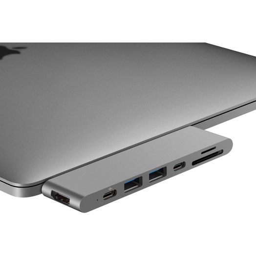 Purgo USB C Hub for MacBook Pro 2020-2016, MacBook Air 2020-2018 with 4K HDMI, 100W PD, 40Gbps TB3 5K@60Hz, 2 USB 3.0 and SD/Micro Card Readers.