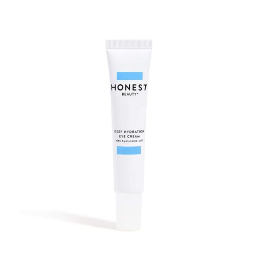 Honest Beauty Deep Hydration Eye Cream with Hyaluronic Acid | Paraben Free, Dermatologist Tested, Cruelty Free | 0.5 fl. oz. (Packaging May Vary)
