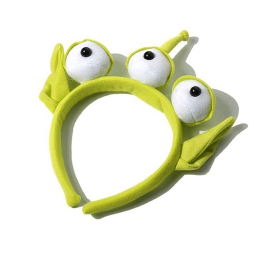 1 pcs Novelty New Toy Story Alien EARS COSTUME Plush HEADBAND ADULT OR CHILD Party Cosplay Gift