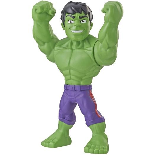 Playskool Heroes Marvel Super Hero Adventures Mega Mighties Hulk Collectible 10" Action Figure, Toys for Kids Ages 3 and Up