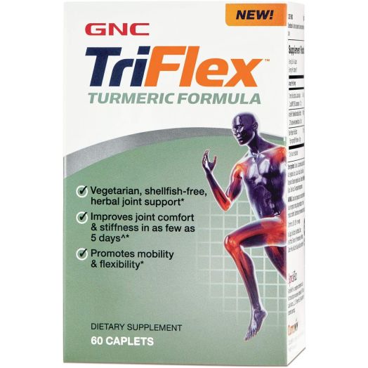 GNC TriFlex Turmeric Formula, 60 Caplets, Supports Joint Health