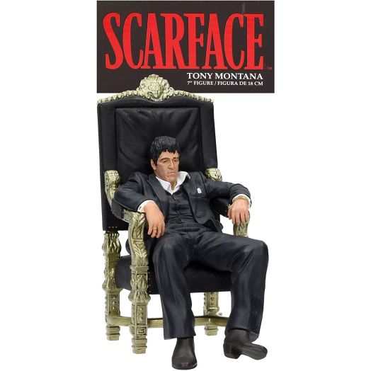SD toys Movie Icons Scarface: Tony Montana Throne 7" Figure