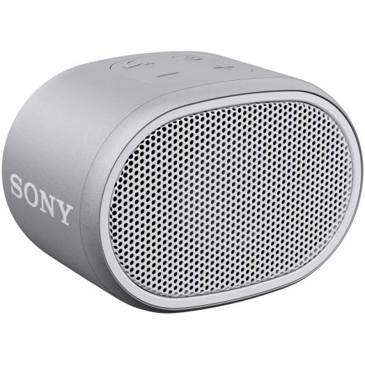 Sony SRS-XB01 Compact Portable Bluetooth Speaker: Loud Portable Party Speaker - Built in Mic for Phone Calls Bluetooth Speakers - Gray- SRS-XB01