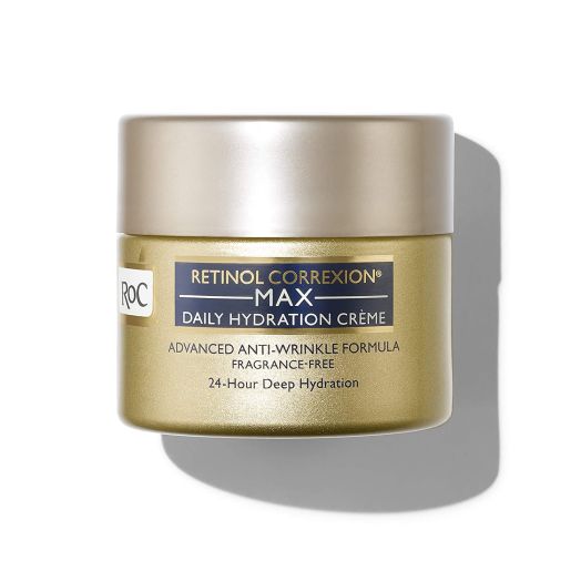 RoC Retinol Correxion Fragrance-Free Max Daily Hydration Anti-Aging Crme with Hyaluronic Acid, 1.7 Ounces