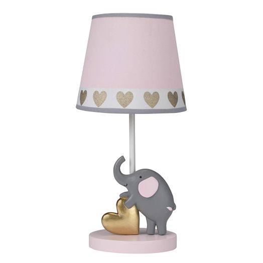 Bedtime Originals Eloise Nursery Lamp and Shade with Bulb