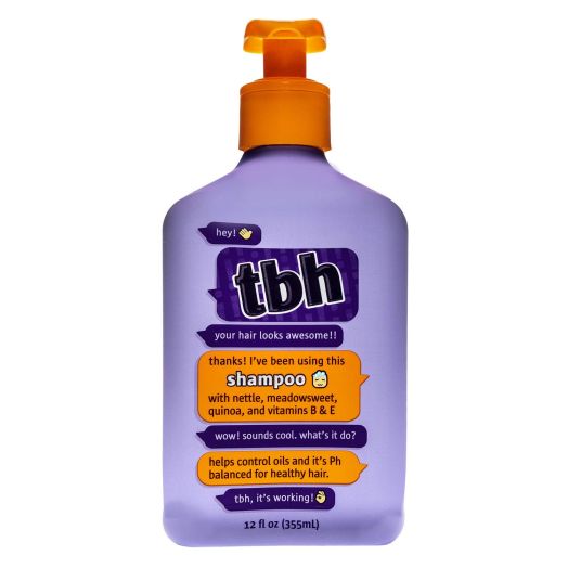 TBH Kids Shampoo - Shampoo for Oily Hair - Sulfate, Paraben Free - 12 oz