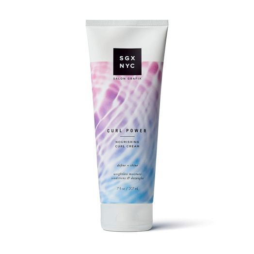 SGX NYC, Curl Power, Frizz-Fighting Nourishing Curl Cream (7 Ounces) (1 Pack)