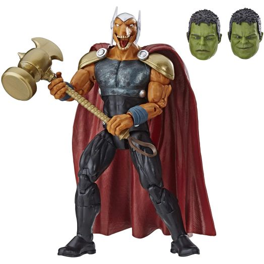 Marvel Legends Series Beta Ray Bill 6" Collectible Action Figure Toy for Ages 6 and Up with Accessories and Build-A-Figurepiece