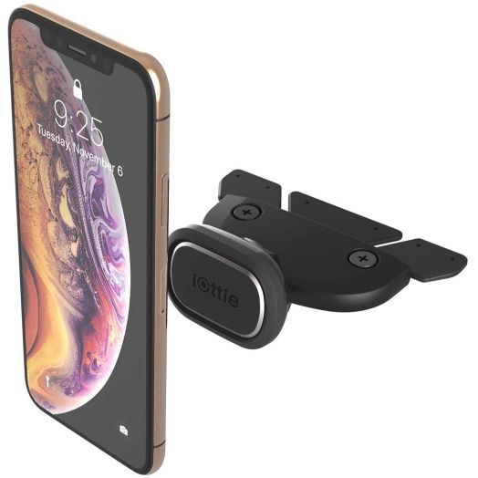 iOttie iTap 2 Magnetic CD Slot Car Mount Holder || Cradle for IPhone Xs Max R 8 Plus 7 Samsung Galaxy S10 E S9 S8 Plus Edge Note 9 and Other Smartphones