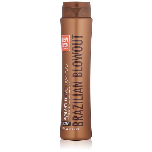 BRAZILIAN BLOWOUT Acai Anti Frizz Shampoo, 12 Fl oz