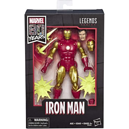 Marvel Comics 80th Anniversary Legends Series 6"-Scale Vintage Comic-Inspired Iron Man