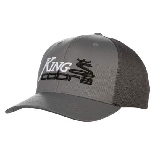 Cobra Golf 2019 King Cobra Trucker Snapback Hat (One Size)