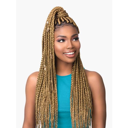 MULTI PACK DEALS! Sensationnel Synthetic Hair Braids XPRESSION 3X Ruwa Pre Layered Braid 24" (5-PACK, 1B)