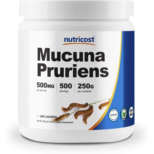 Nutricost Mucuna Pruriens Powder (250 Grams) - Gluten Free and Non-GMO