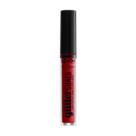 NYX PROFESSIONAL MAKEUP Glitter Goals Liquid Lipstick, Cherry Quartz