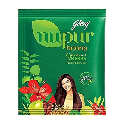 Nupur Henna - Goodness of 9 Herbs - 1000 Grams