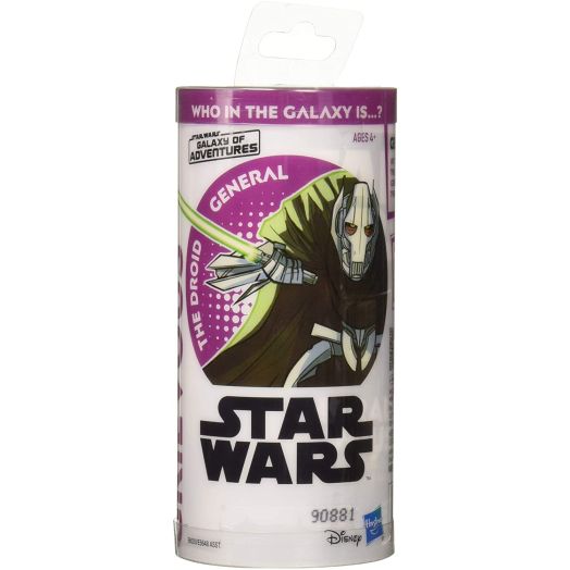 Star Wars Galaxy of Adventures General Grievous 3.75-Inch-Scale Figure Toy and Mini Comic  Learn About