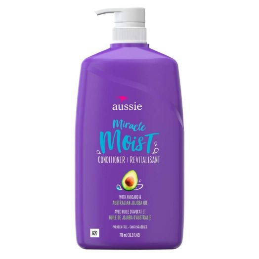 Proctor Ga Aussie Paraben-free Miracle Moist Conditioner for Dry Hair, Avocado and Jojoba, 26.2 Oz