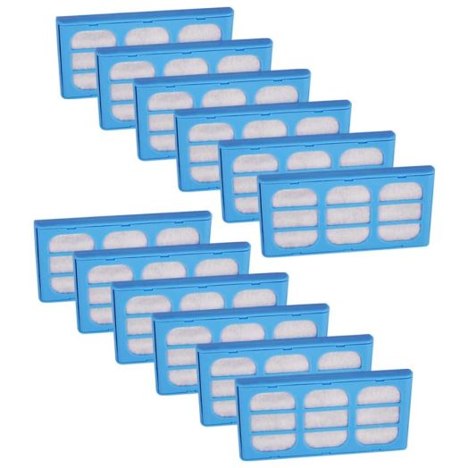 HiWater 12 Pack Water Filter Compatible with Drinkwell Cat Mate Dog Mate Fountains Pet Cartridges Filter Replacement