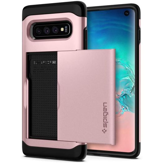 Spigen Slim Armor CS Designed for Samsung Galaxy S10 Case (2019) - Rose Gold