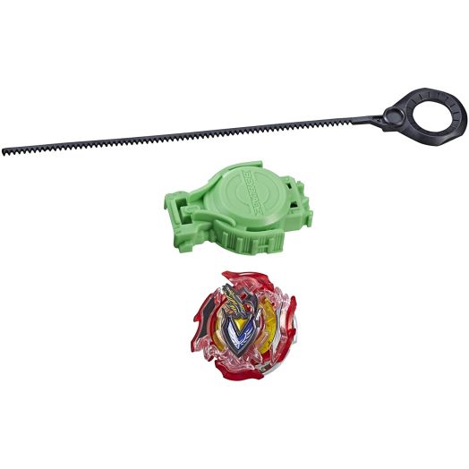 BEYBLADE Burst Slingshock Rip Fire Starter Pack Z Achilles A4: Battling Light-Up Top with Right/Left-Spin Launcher, Age 8+