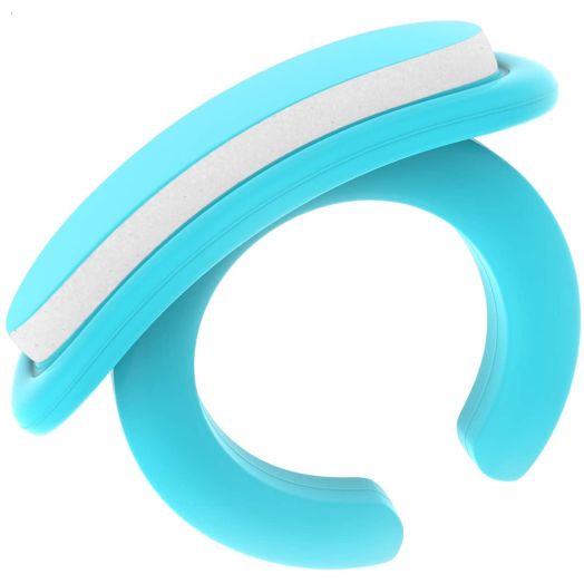 Wearable Baby Nail File with a Ring for Your Finger I Very Useful Baby Nail Care Set for Newborns I 18 Snap-Off Disposable Files/Baby Nail File (0 Months+)