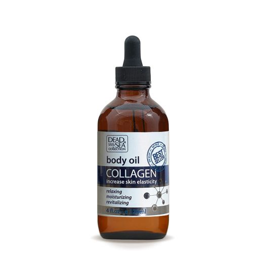 Body Oil Collagen, Dead Sea Collection | To Increase Skin Elasticity and Provide Anti-Aging Support for Face and Body