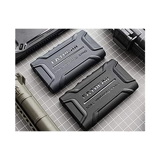FAT BEAR for Sony Walkman NW-A55HN A56HN A57HN A50 A55 A56 A57 Rugged Shockproof Armor Case Cover (Black)