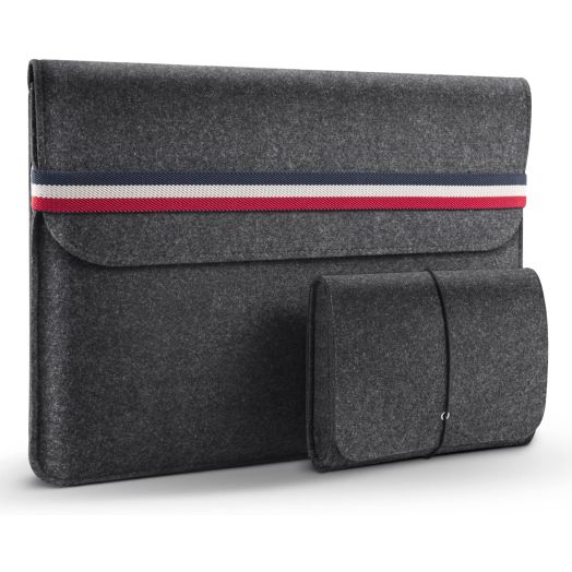 HOMIEE 15.6 Inch Laptop Sleeve Protective Case for 15.6 Inch HP Pavilion/Dell/Asus/Thinkpad and 15.6 Inch Ultra Slim Laptops Notebooks, Shockproof Laptop Bag, LS1503B, Dark Gray