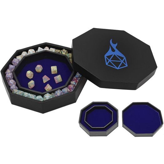 Forged Dice Co. Dice Arena Rolling Tray and Storage Compatible with Any dice Game, DandD and RPG Gaming