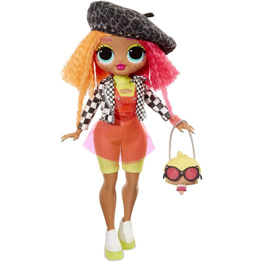 L.O.L. Surprise! O.M.G. Neonlicious Fashion Doll with 20 Surprises