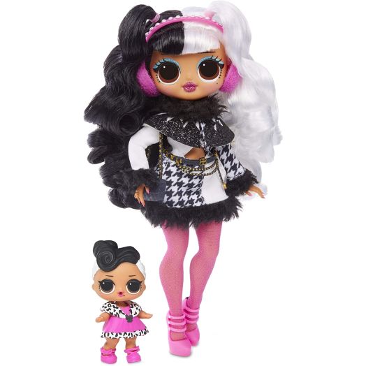 L.O.L. Surprise! O.M.G. Winter Disco Dollie Fashion Doll and Sister