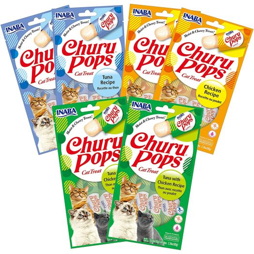 INABA Churu Pops Moist and Chewy Cat Treat