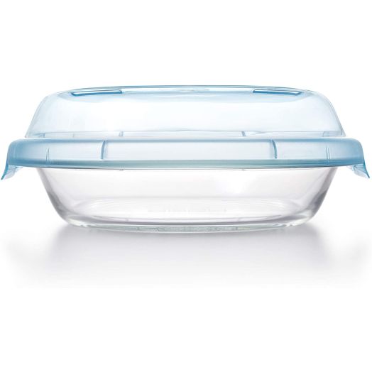 OXO Good Grips Glass Pie Plate with Lid,NA,One Size