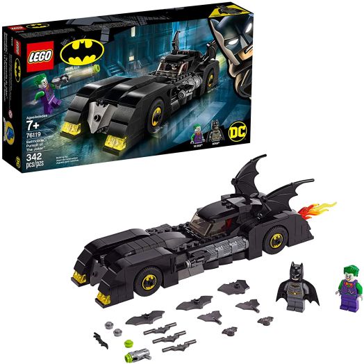 LEGO DC Batman Batmobile: Pursuit of The Joker 76119 Building Kit (342 Pieces)