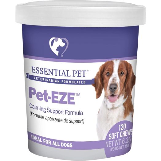 Essential Pet Pet Eze Calming Support Soft Chews for Dogs, Brown, One Size