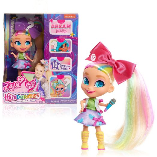 Jojo Loves Hairdorables - D.R.E.A.M. Limited Edition Doll, Hairdorables JoJo Doll Style A