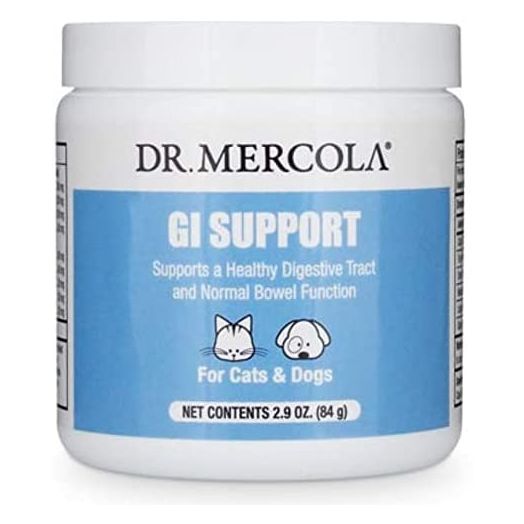 Dr. Mercola GI Support for Cats and Dogs, 2.90 Oz, Non GMO, Soy Free, Gluten Free